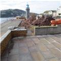Emergency repair work begins after 15ft long hole appears at Devon seafront  